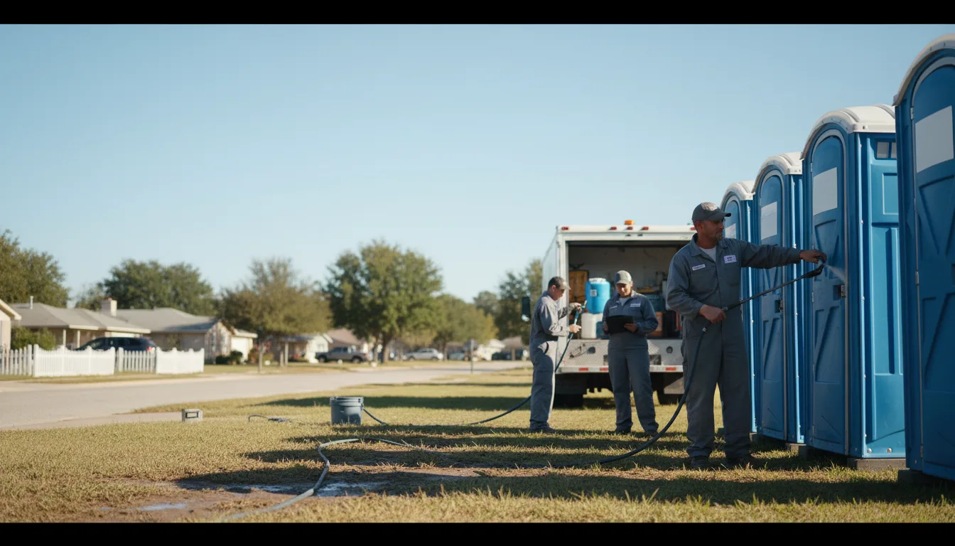 Long-Term Portable Toilet Rental in Milner, GA near me